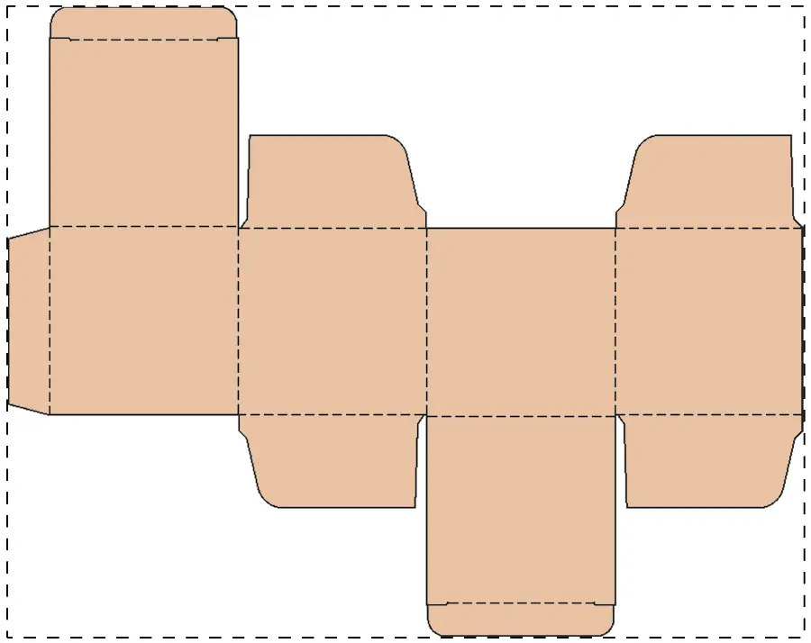 Kraft paperboard box – Custom kraft paperboard box