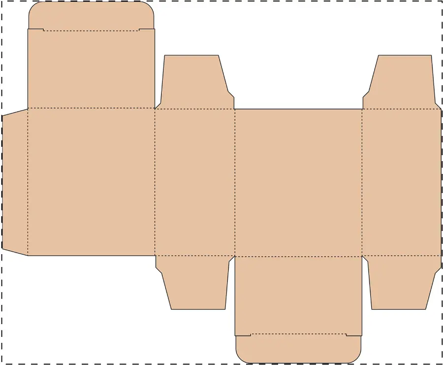 Kraft paperboard box – Custom kraft paperboard box