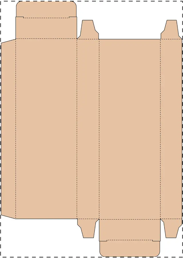 Kraft paperboard box – Custom kraft paperboard box