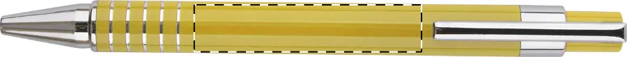 Engraving – Ballpoint pen barrel - in line with clip