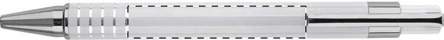 Engraving – Ballpoint pen barrel - in line with clip