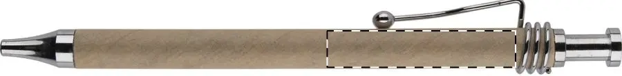 Pad printing – Below clip - right handed