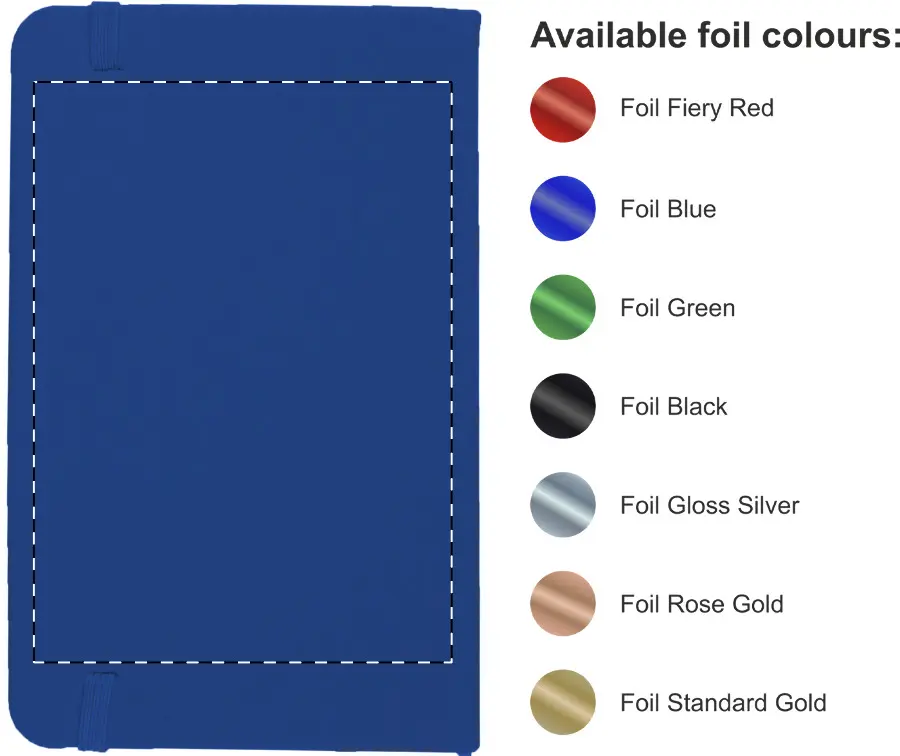 Foil debossing – Back side – foil debossing