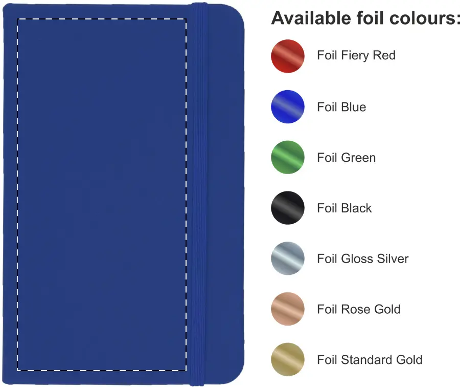 Foil debossing – Front side – foil debossing