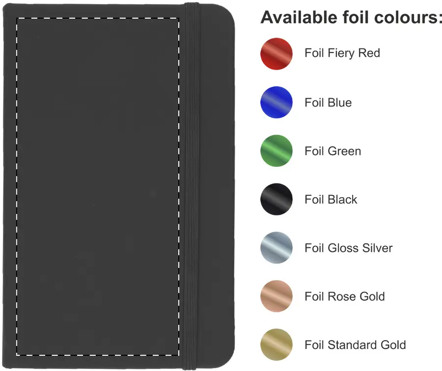 Foil debossing – Front side – foil debossing