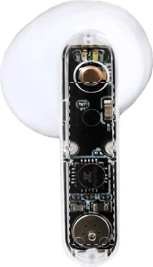Pad printing – Left earphone