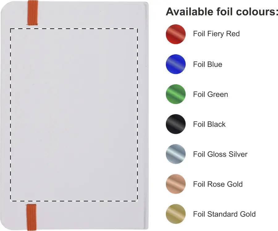 Foil debossing – Back side – foil debossing