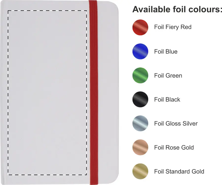 Foil debossing – Front side – foil debossing