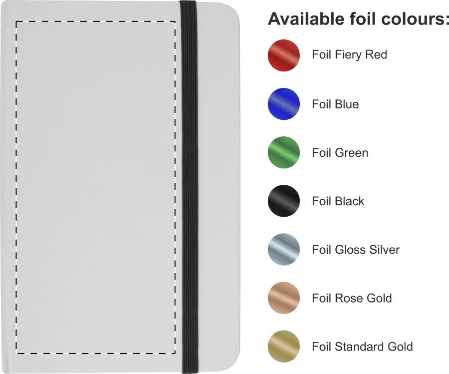 Foil debossing – Front side – foil debossing