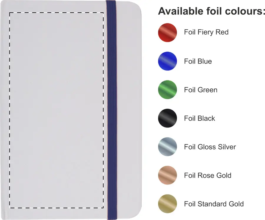 Foil debossing – Front side – foil debossing