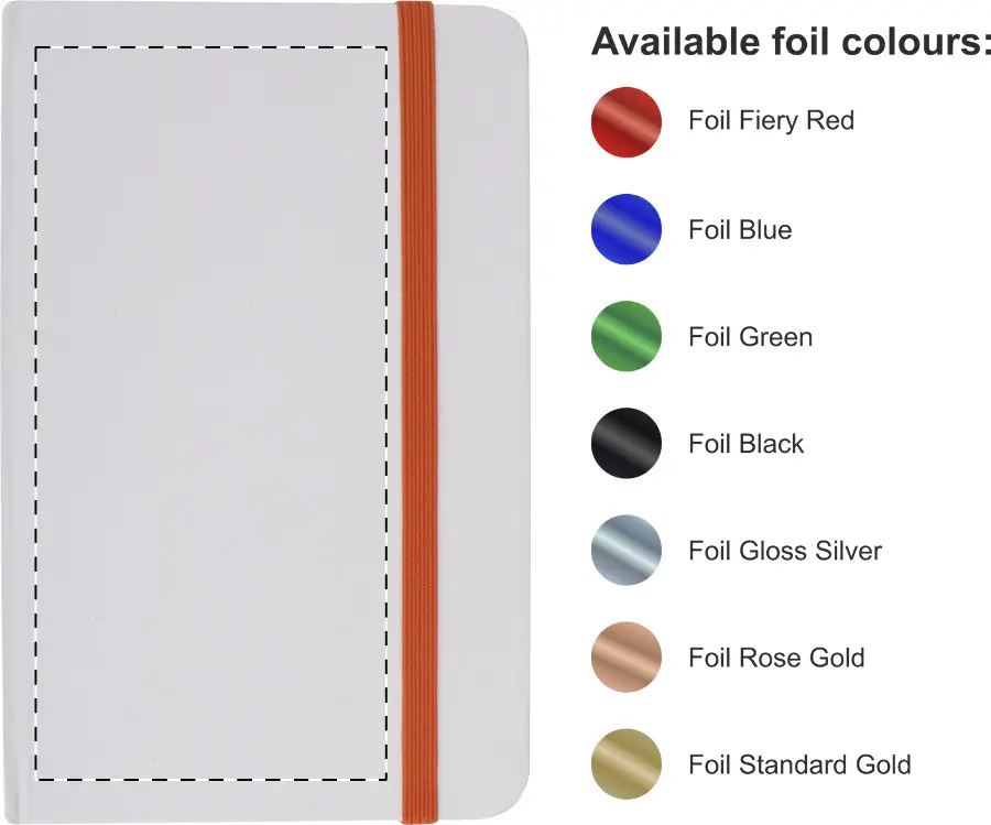 Foil debossing – Front side – foil debossing