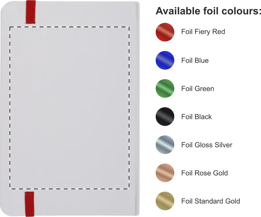 Foil debossing – Back side – foil debossing