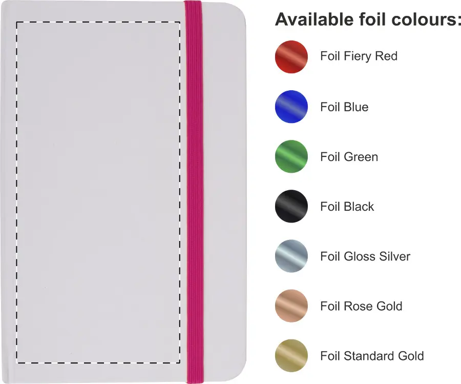 Foil debossing – Front side – foil debossing