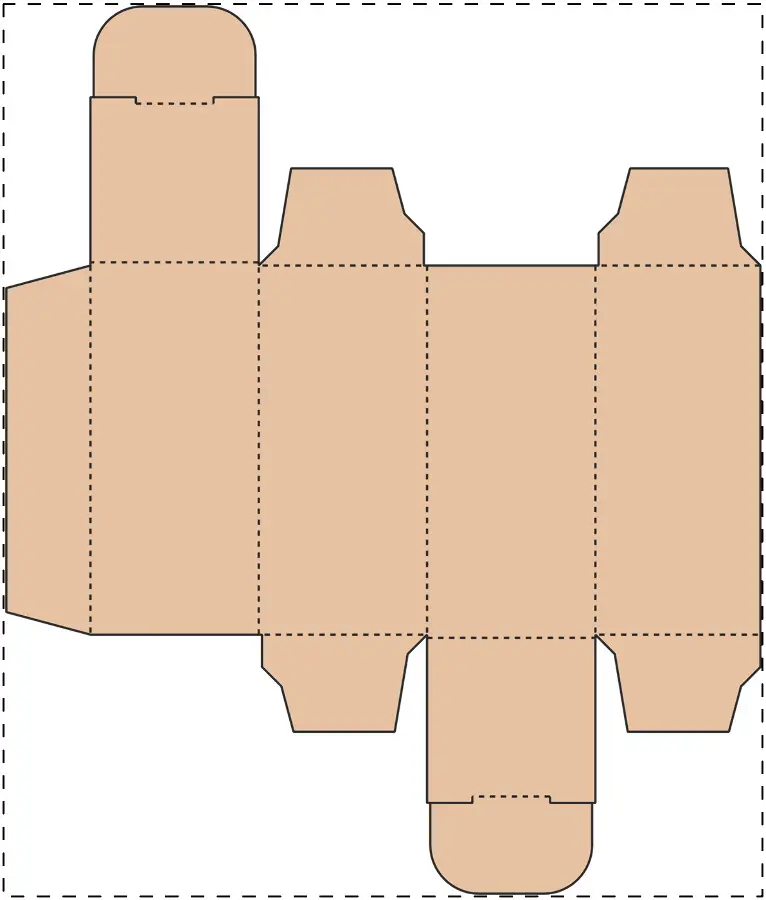Kraft paperboard box – Custom kraft paperboard box