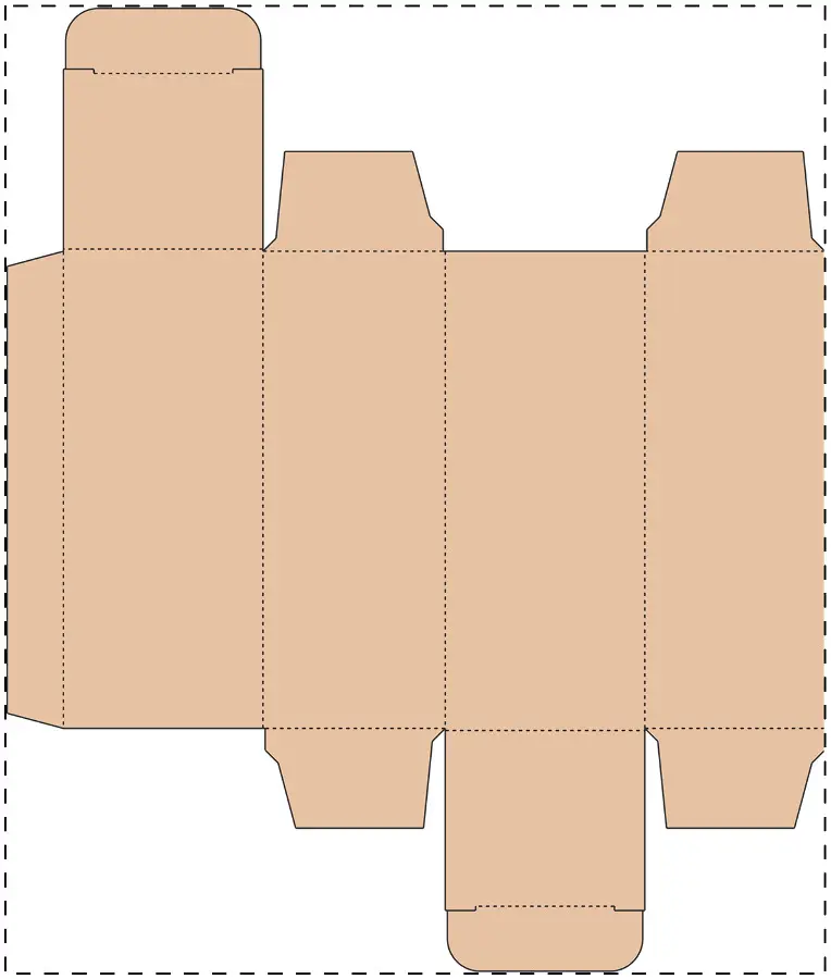 Kraft paperboard box – Custom kraft paperboard box