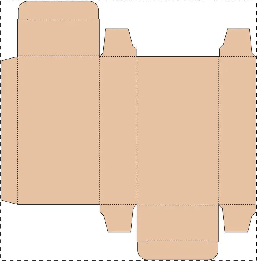 Kraft paperboard box – Custom kraft paperboard box