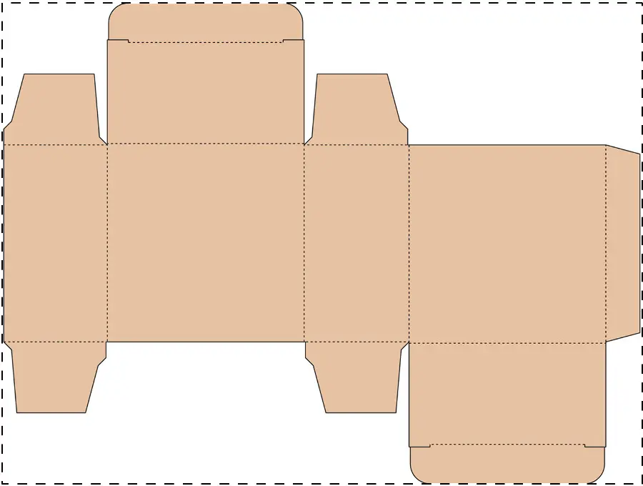 Kraft paperboard box – Custom kraft paperboard box
