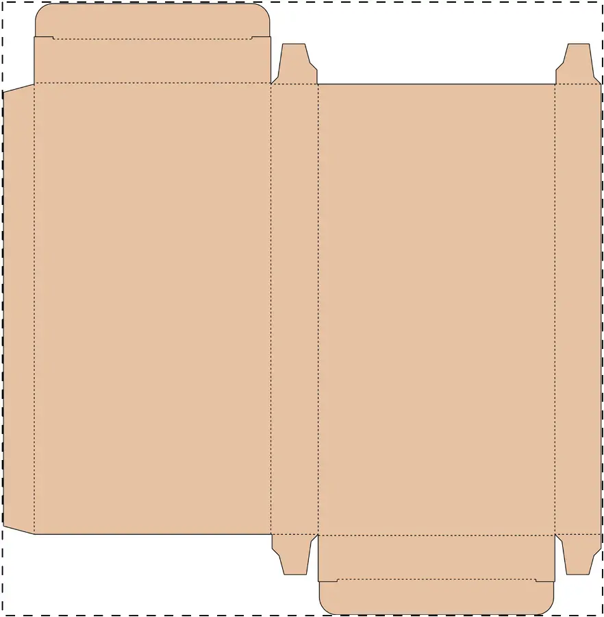 Kraft paperboard box – Custom kraft paperboard box