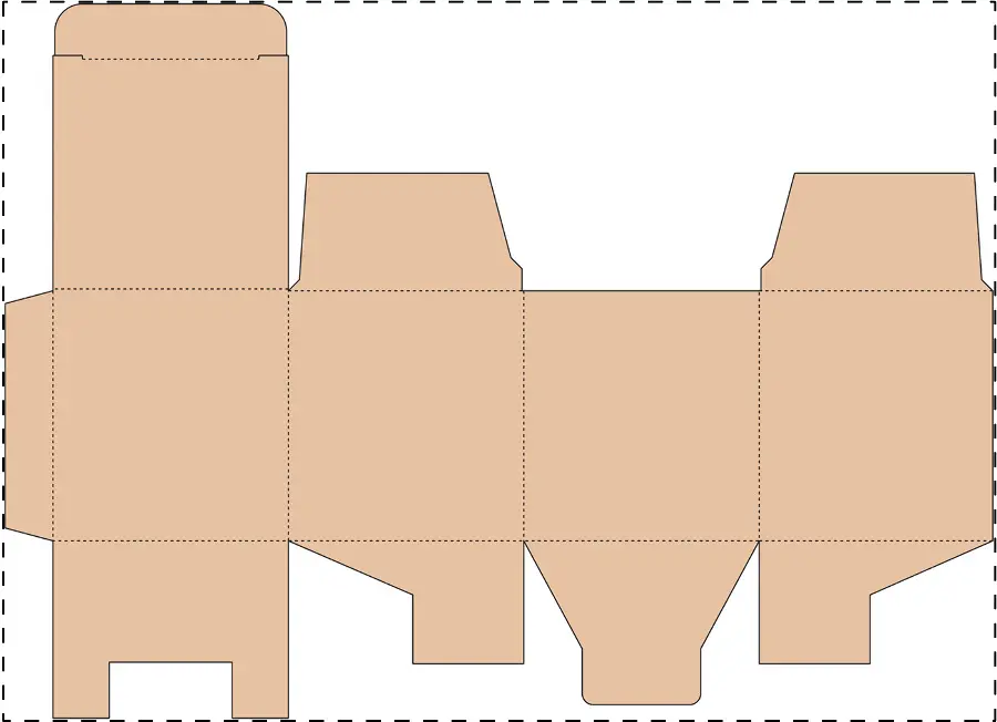 Kraft paperboard box – Custom kraft paperboard box