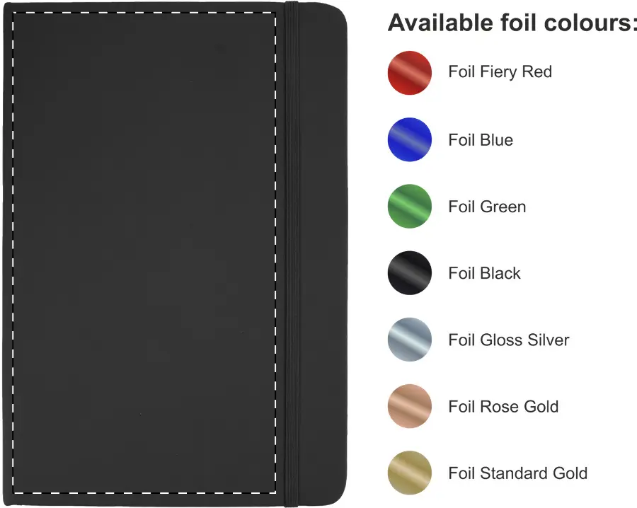 Foil debossing – Front side – foil debossing