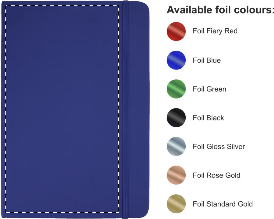 Foil debossing – Front side – foil debossing