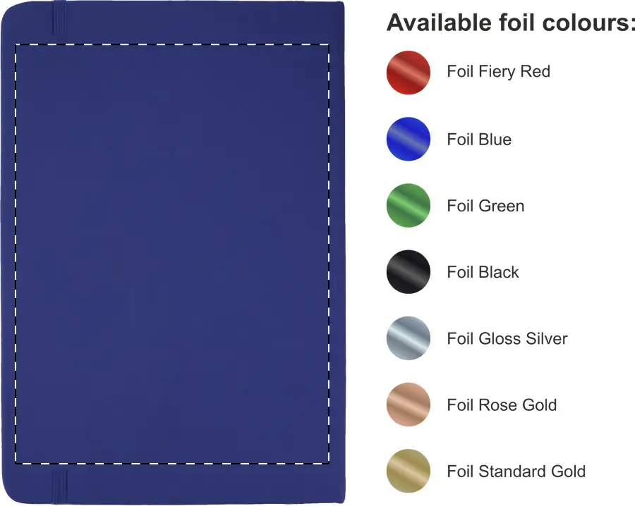Foil debossing – Back side – foil debossing