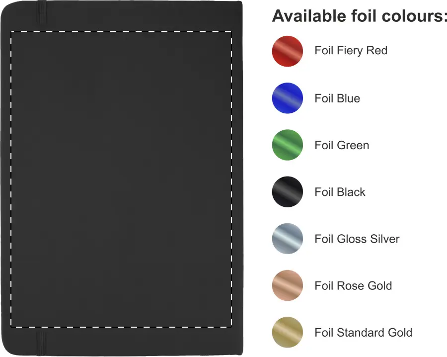 Foil debossing – Back side – foil debossing