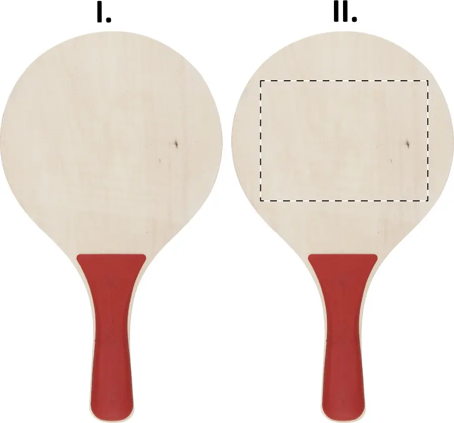 Screen printing – Racket 2 - back side