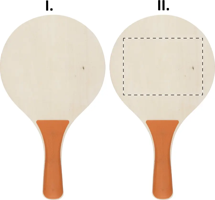 Screen printing – Racket 2 - back side