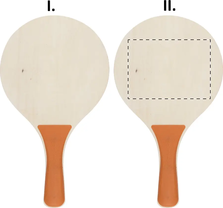 Screen printing – Racket 2 - front side