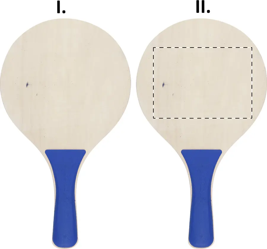 Screen printing – Racket 2 - front side