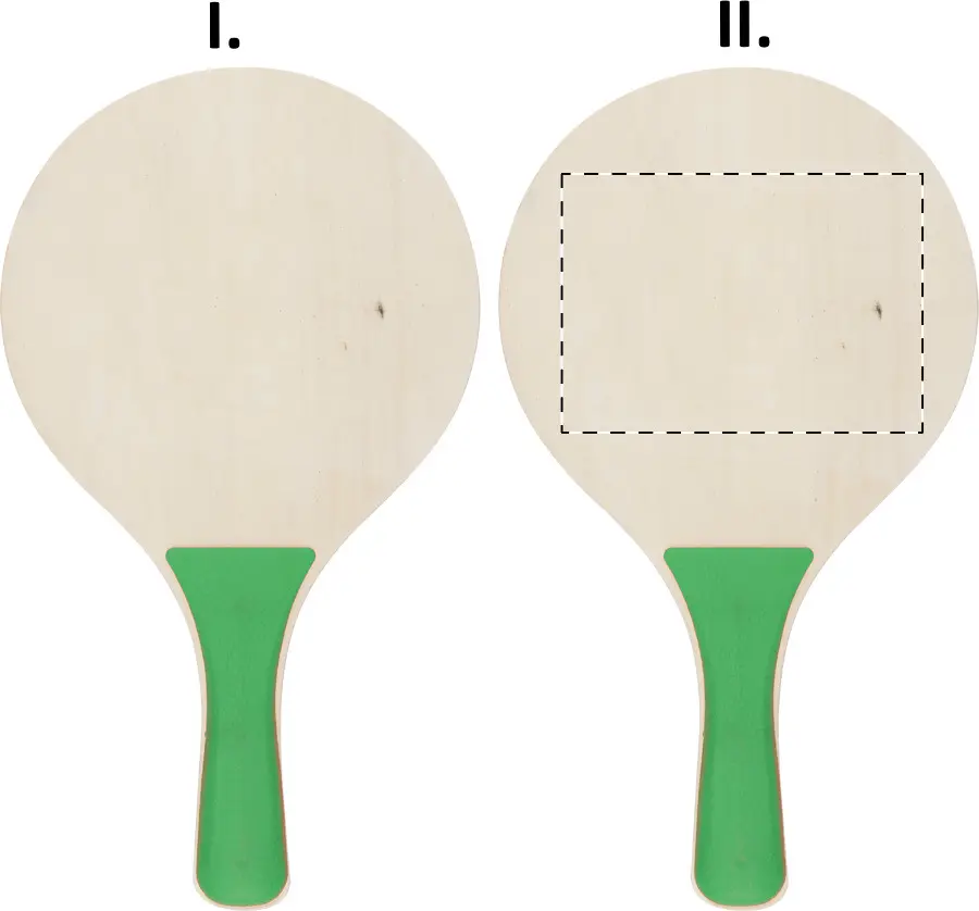 Screen printing – Racket 2 - back side