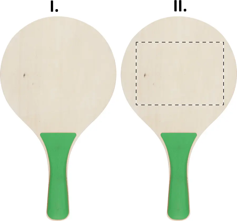 Screen printing – Racket 2 - front side