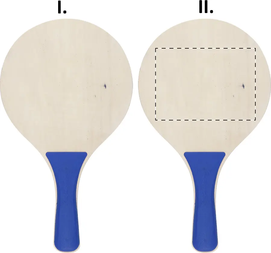 Screen printing – Racket 2 - back side