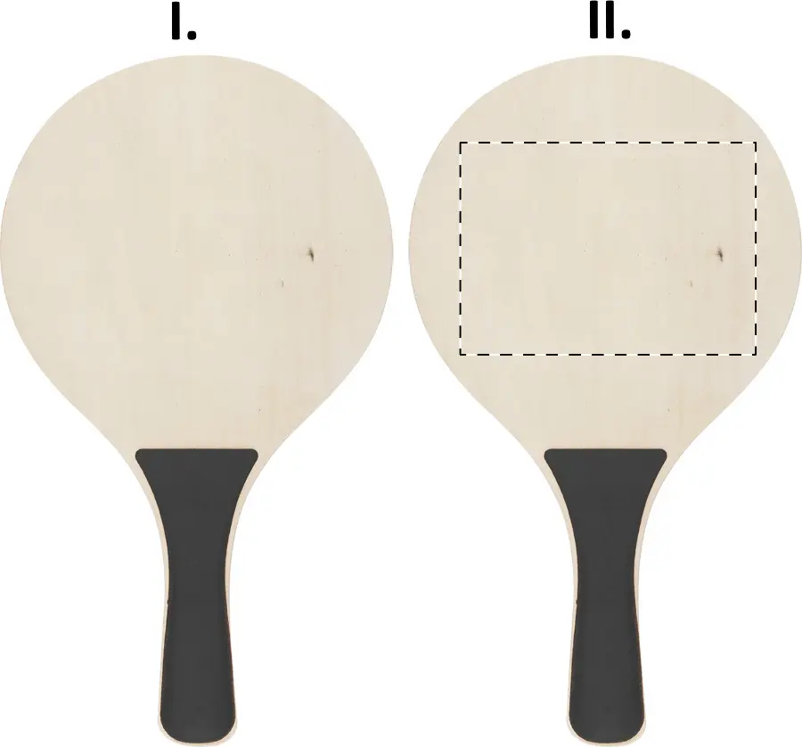 Screen printing – Racket 2 - back side