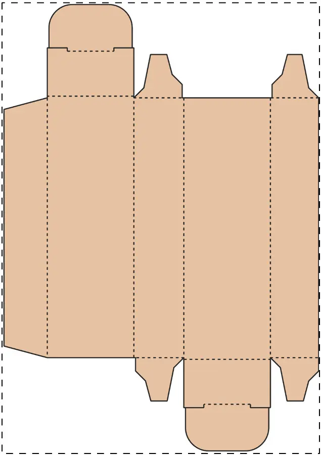 Kraft paperboard box – Custom kraft paperboard box