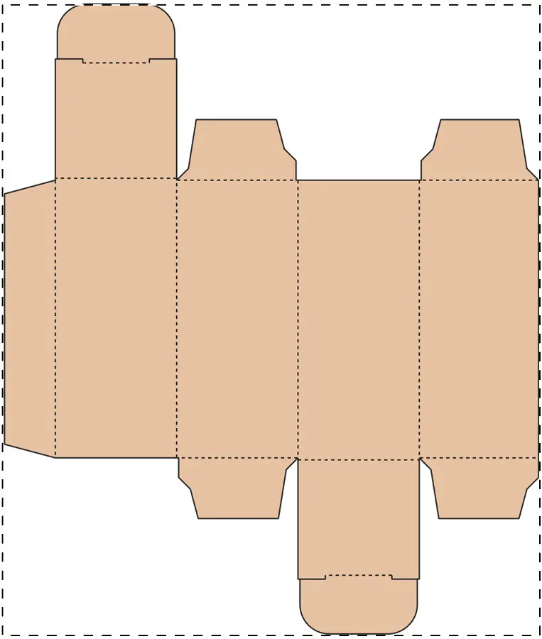 Kraft paperboard box – Custom kraft paperboard box