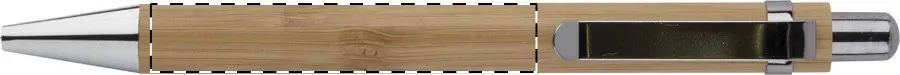 Engraving – Mechanical pencil barrel - in line with clip