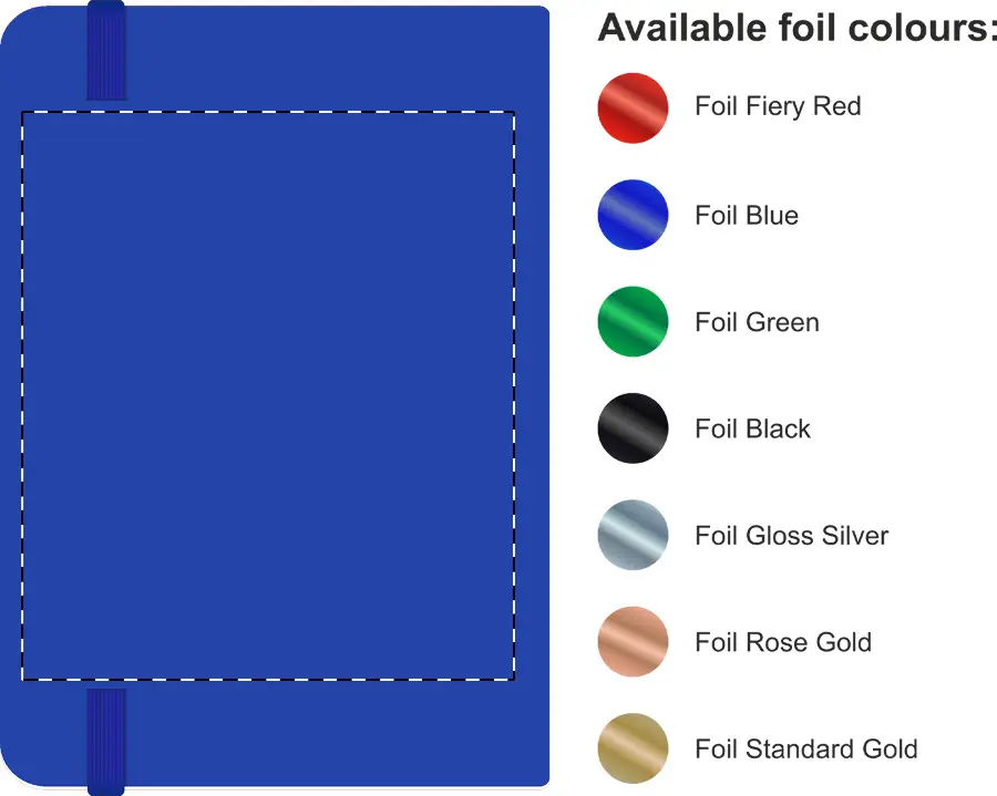 Foil debossing – Back side – foil debossing