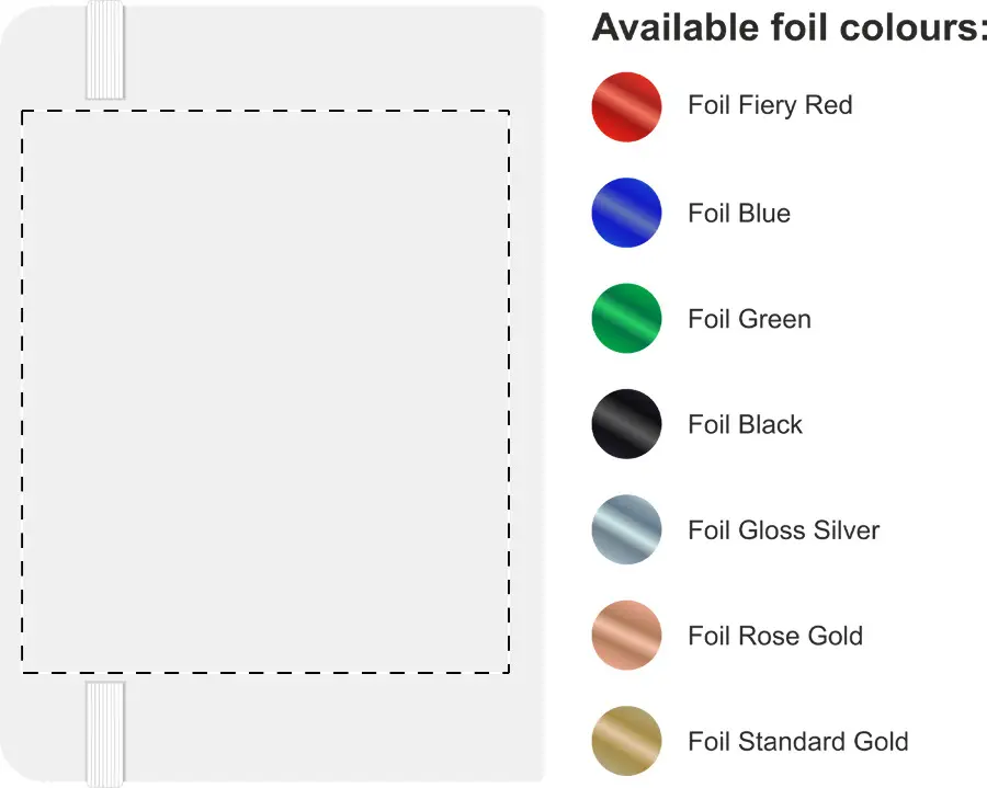 Foil debossing – Back side – foil debossing