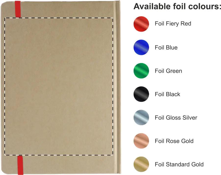 Foil debossing – Back side – foil debossing