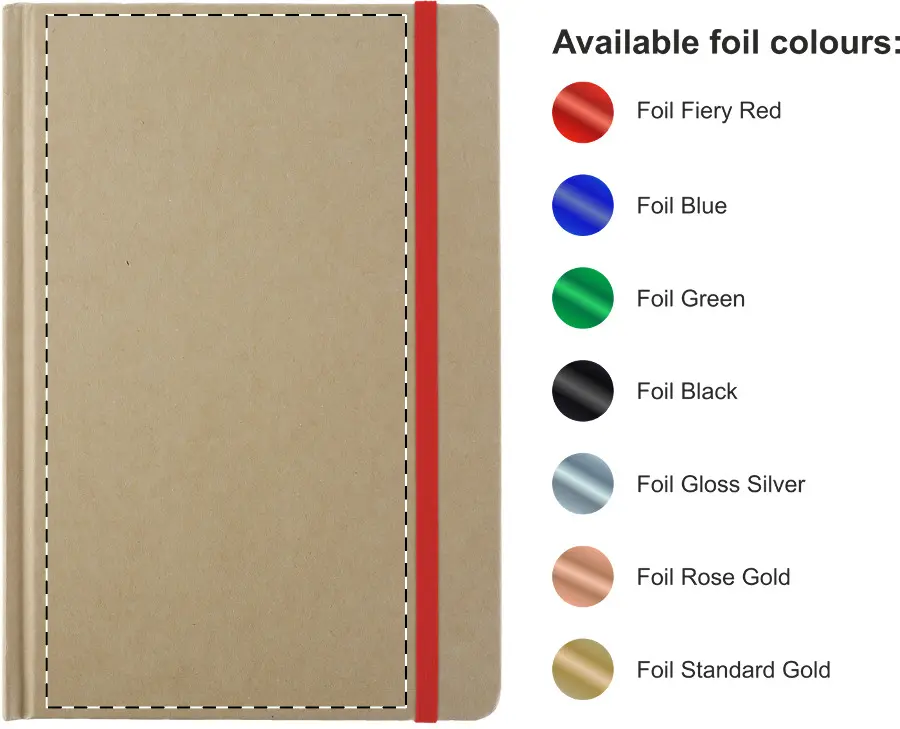 Foil debossing – Front side – foil debossing