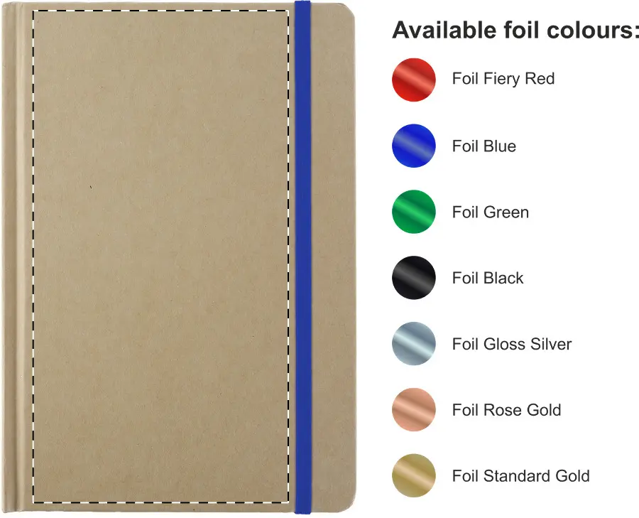 Foil debossing – Front side – foil debossing