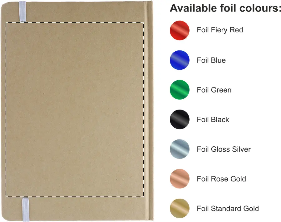 Foil debossing – Back side – foil debossing