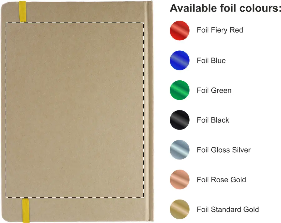 Foil debossing – Back side – foil debossing