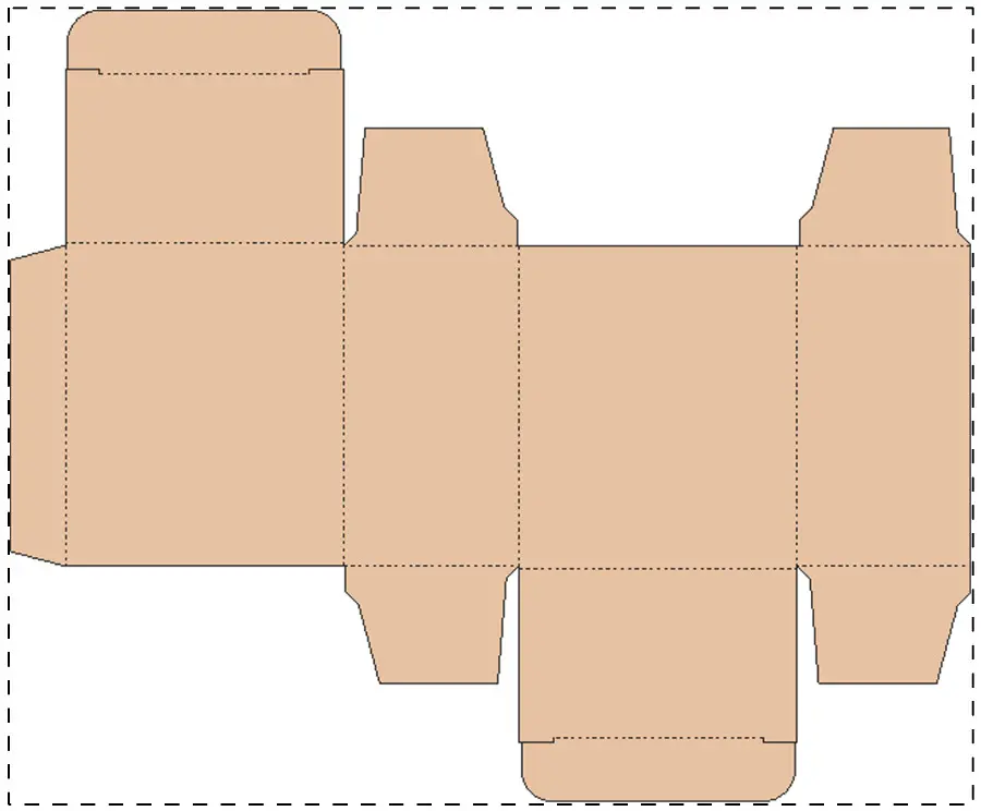 Kraft paperboard box – Custom kraft paperboard box