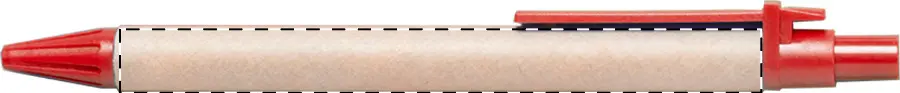 Pad printing – Ballpoint pen barrel - right handed