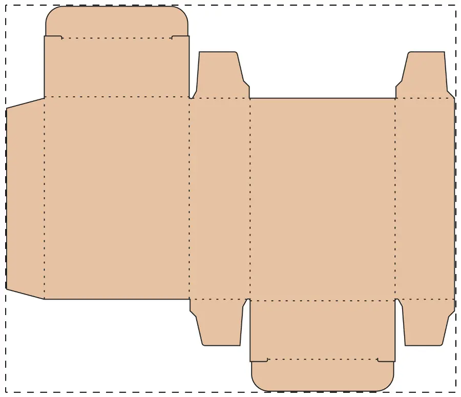 Kraft paperboard box – Custom kraft paperboard box
