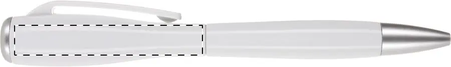 Pad printing – Below clip - left handed