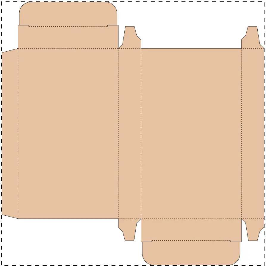 Kraft paperboard box – Custom kraft paperboard box